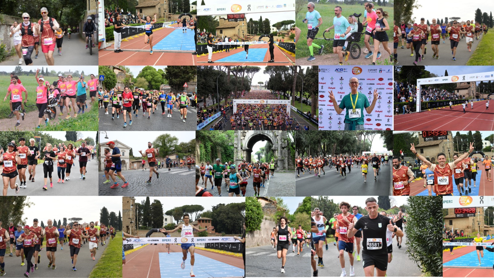 Domenica 19 aprile torna la ROMA APPIA RUN